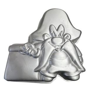 Rare Vintage 1981 Looney Tunes Yosemite Sam Cake Pan Wilton‎ Party Warner Bros